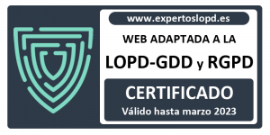LOPD Certificado